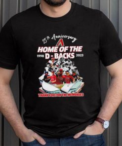 Arizona Diamondbacks Home Of The D Backs 25th Anniversary Memories Shirt