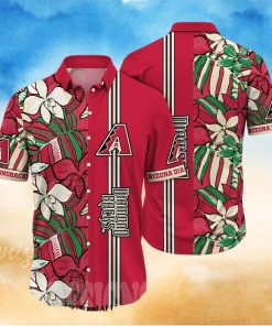 Arizona Diamondbacks MLB Floral Full Printed Classic Hawaiian Shirt