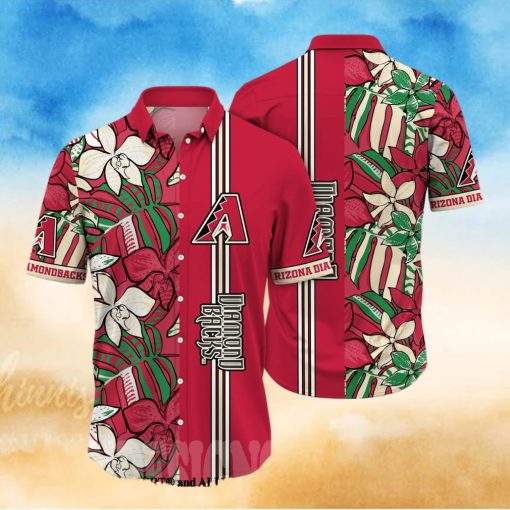 Arizona Diamondbacks MLB Floral Full Printed Classic Hawaiian Shirt