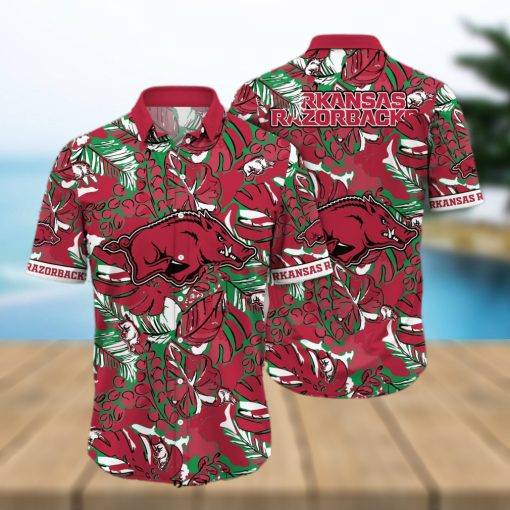 Arkansas Razorbacks NCAA For Sports Fan Tropical Hawaiian Shirt