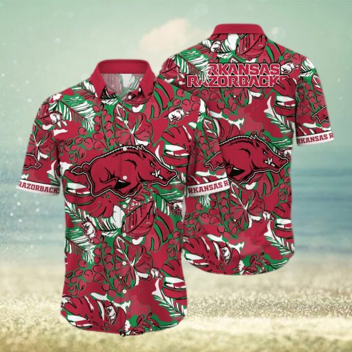 Arkansas Razorbacks NCAA For Sports Fan Tropical Hawaiian Shirt