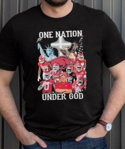 Arkansas Razorbacks one nation under god 2023 shirt