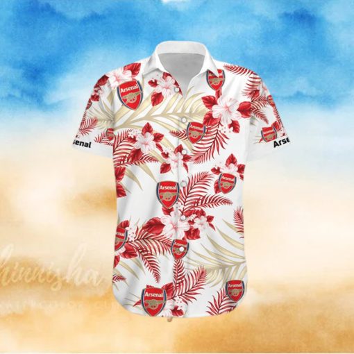 Arsenal Hawaiian  Shirt