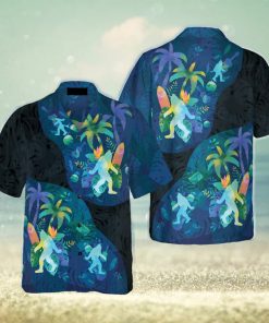 Artistic Summer Bigfoot Hawaiian Shirt