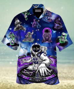 Astronaut Play Dj In The Space Hawaiian Shirts