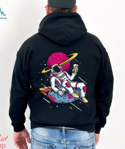 Astronaut drink beer on Space shirt