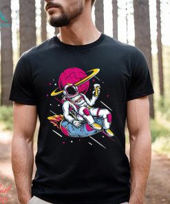 Astronaut drink beer on Space shirt