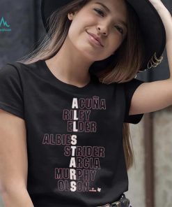 Atlanta All Stars Acuna Riley Elder Albies Strider Arcia Murphy Olson Shirt