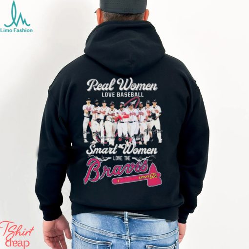 Atlanta Baseball Real Women Love Baseball Smart Women Love The Braves 2023 Signatures Shirt