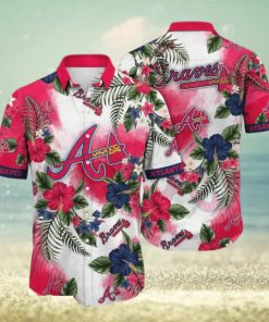 Atlanta Braves MLB Flower Hawaiian Shirt