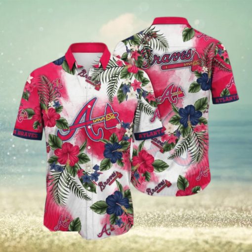 Atlanta Braves MLB Flower Hawaiian Shirt