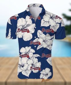 Atlanta Braves MLB Hawaiian Shirt 3D Tropical Floral Pattern Beach Lovers Gift