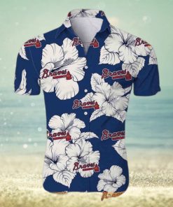 Atlanta Braves MLB Hawaiian Shirt 3D Tropical Floral Pattern Beach Lovers Gift