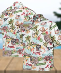 Atlanta Braves Reyn Spooner Scenic Hawaiian Shirt