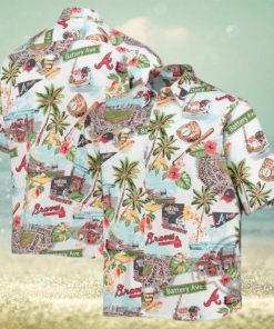 Atlanta Braves Reyn Spooner Scenic Hawaiian Shirt