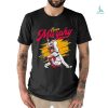 Astronaut in hourglass my time is relative shirt