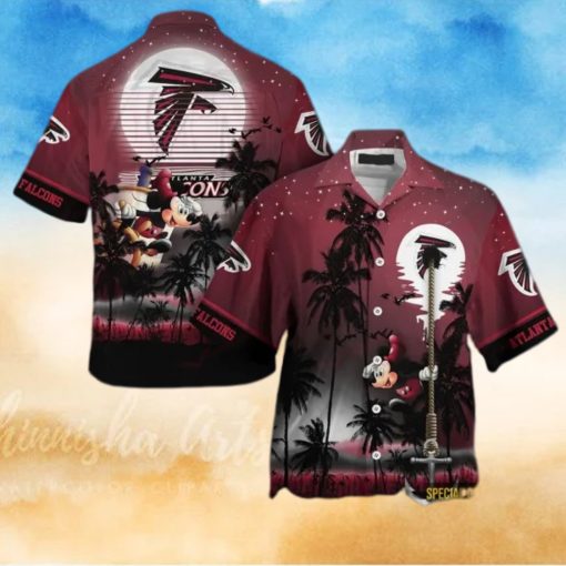 Atlanta Falcons NFL Disney Hawaiian Shirts