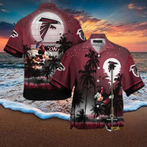 Atlanta Falcons NFL Disney Hawaiian Shirts