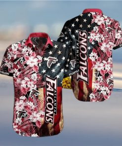 Atlanta Falcons Nfl Graphic Us Flag Flower Hawaiian Shirt New Trends Summer Gift Best Ever Fans – Family Gift Ideas That Everyone Will Enjoy