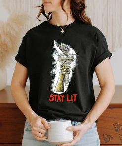 Autocracy and Fascism Happy Fourtg stay lit art shirt