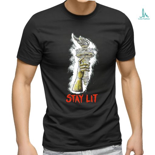 Autocracy and Fascism Happy Fourtg stay lit art shirt