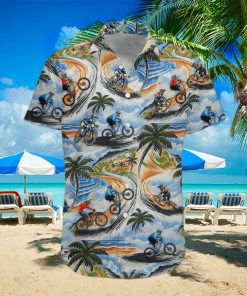 Awesome Bicycle On Summer Unisex Hawaiian Shirts