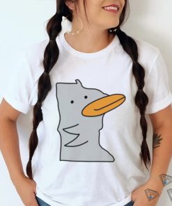 Awesome Minnesota Gray Duck Outline Shirt