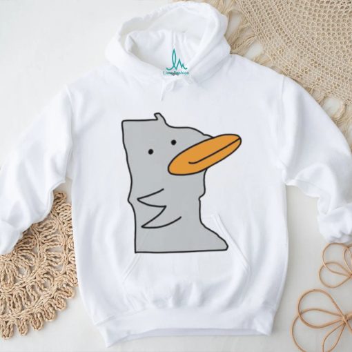 Awesome Minnesota Gray Duck Outline Shirt