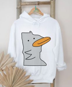 Awesome Minnesota Gray Duck Outline Shirt