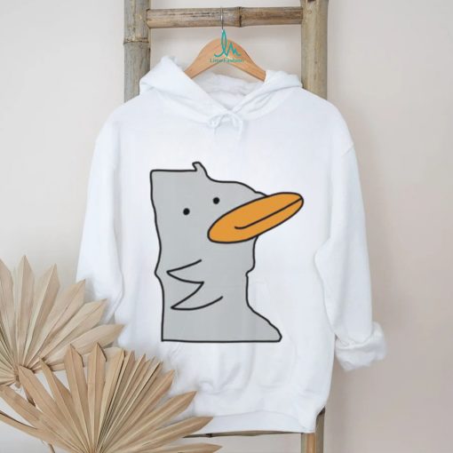 Awesome Minnesota Gray Duck Outline Shirt