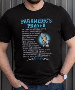 Awesome Paramedic's Prayer T Shirt