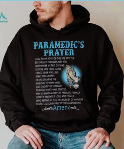 Awesome Paramedic's Prayer T Shirt