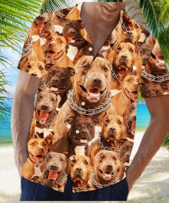 Awesome Pitbull Hawaiian Shirt