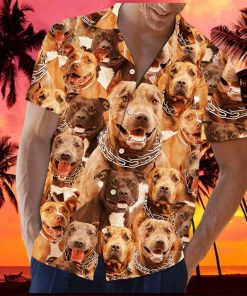 Awesome Pitbull Hawaiian Shirt