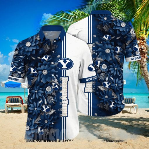 BYU Cougars NCAA Floral Classic Hawaiian Shirt