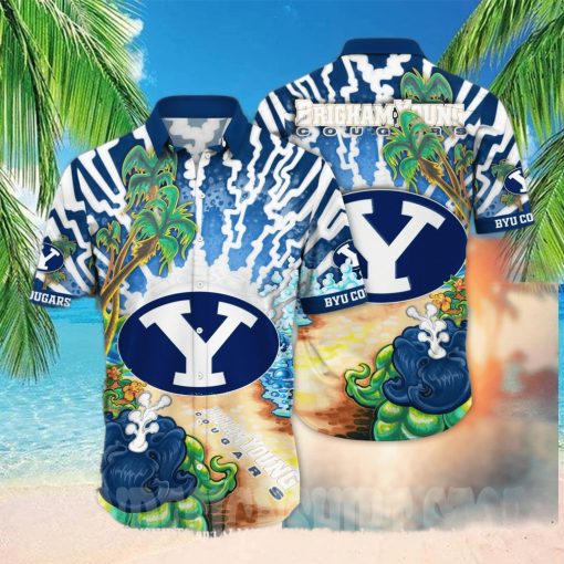 BYU Cougars NCAA Floral Unisex Hawaiian Shirt