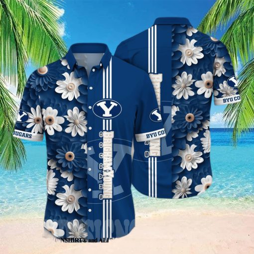 BYU Cougars NCAA Flower All Over Print Hawaiian Shirt