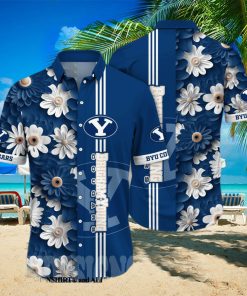 BYU Cougars NCAA Flower All Over Print Hawaiian Shirt