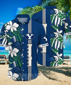 BYU Cougars NCAA Flower Full Print 3D Hawaiian Shirt