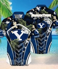 BYU Cougars NCAA Flower Full Printed 3D Hawaiian Shirt