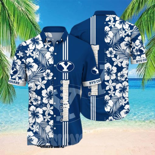 BYU Cougars NCAA Flower Full Printed Unisex Hawaiian Shirt