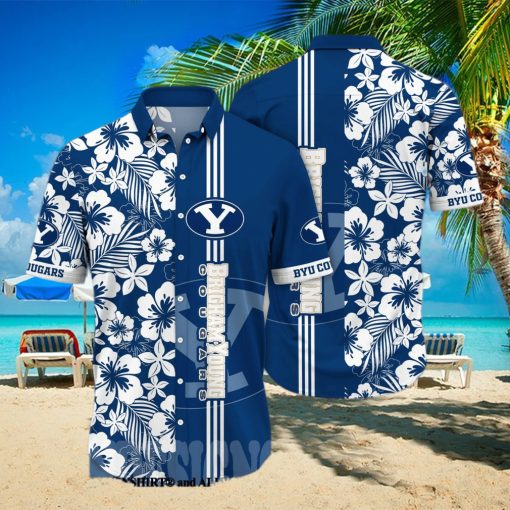 BYU Cougars NCAA Flower Full Printed Unisex Hawaiian Shirt