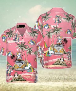 Baby Unicorn Summer Time V2 Unicorn 3D Hawaiian Shirt