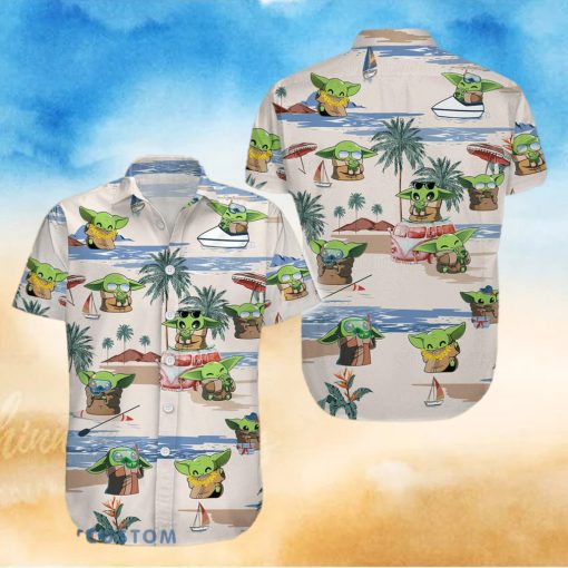 Baby Yoda Hawaii Shirt
