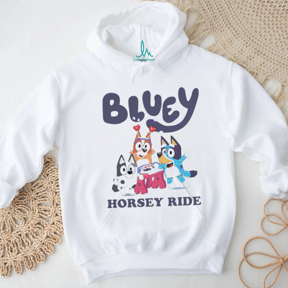 Back To School Bluey And Friend Horsey Ride Shirt Back To School Bluey And Friend Horsey Ride Shirt