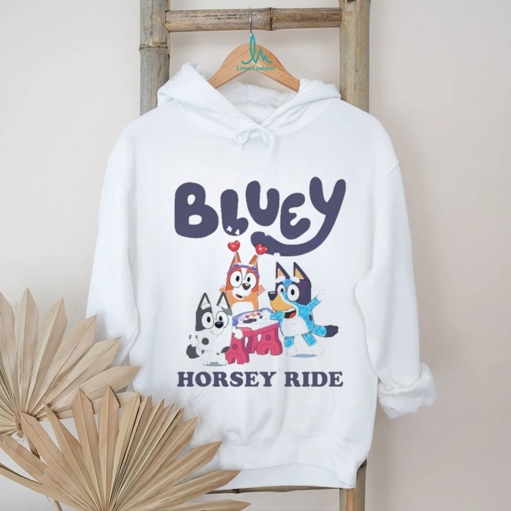 Back To School Bluey And Friend Horsey Ride Shirt Back To School Bluey And Friend Horsey Ride Shirt