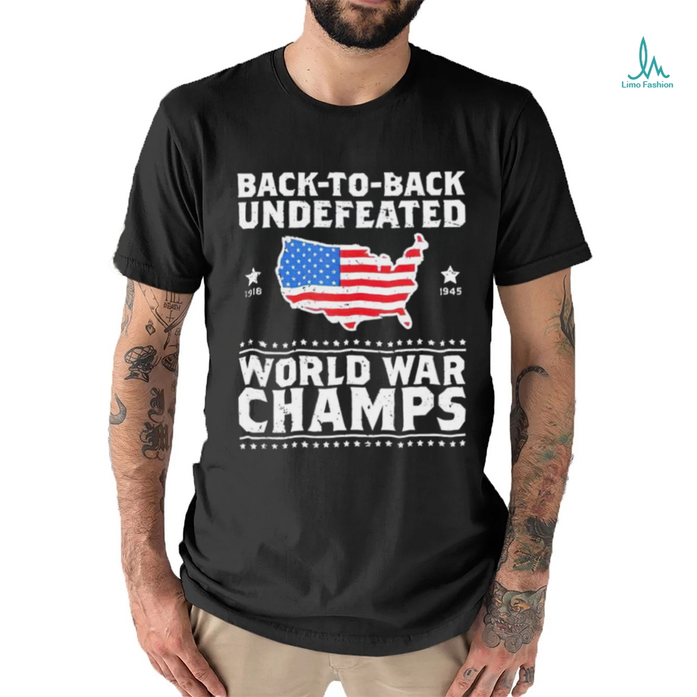 America undefeated in shop world wars shirt