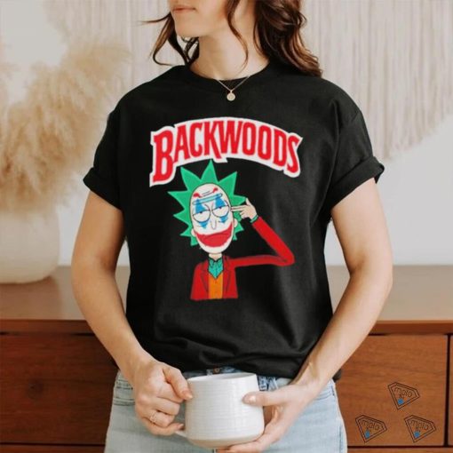 Backwoods Rick And Mort Cartoon Shirt