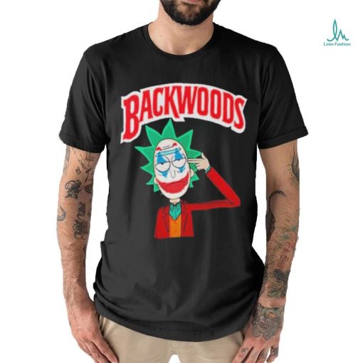 Backwoods Rick And Mort Cartoon Shirt