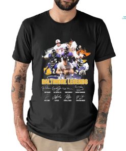 Baltimore Legends Sports Teams Signatures Shirt